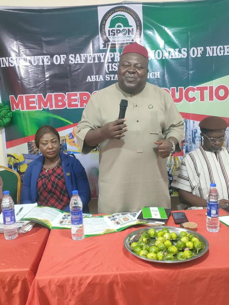 Expanding the Safety Vanguard: Highlights from the ISPON Abia State Branch Induction Ceremony